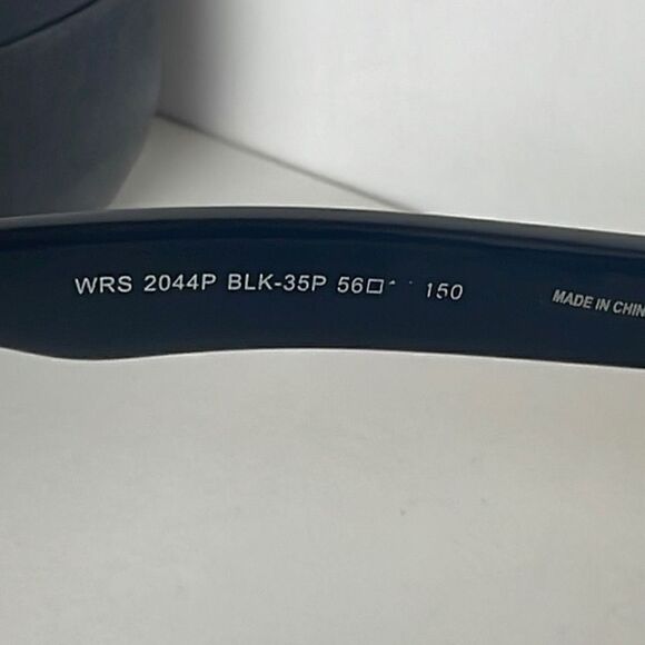 William Rast Black Polarized Sunglasses WRS 2044P BLK-35P main image 4
